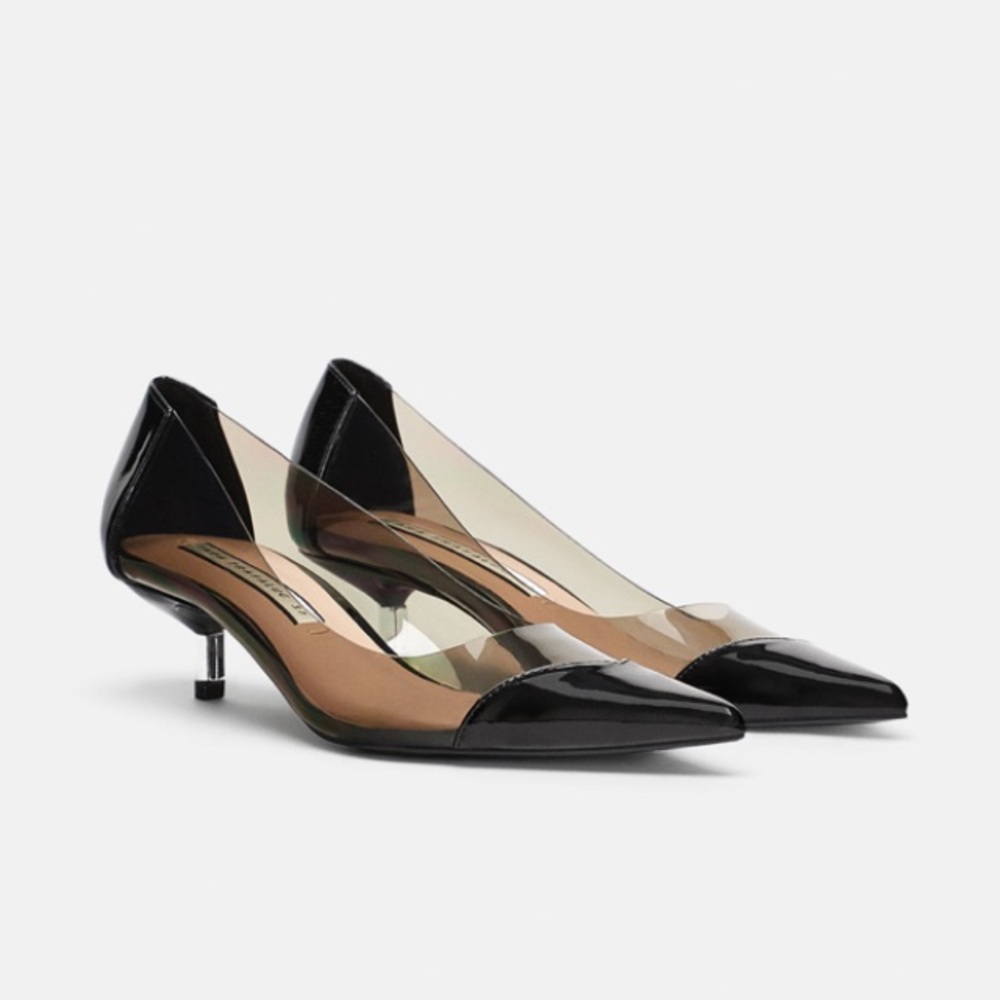 Zara vinyl court shoes - Picture 3 of 7
